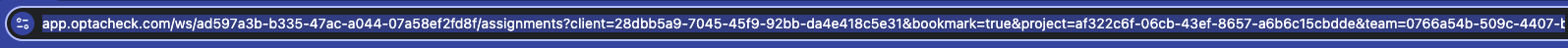 Tasks filter url