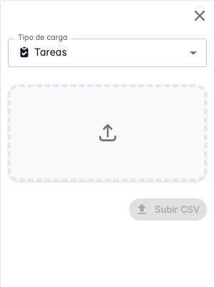 Tasks upload form